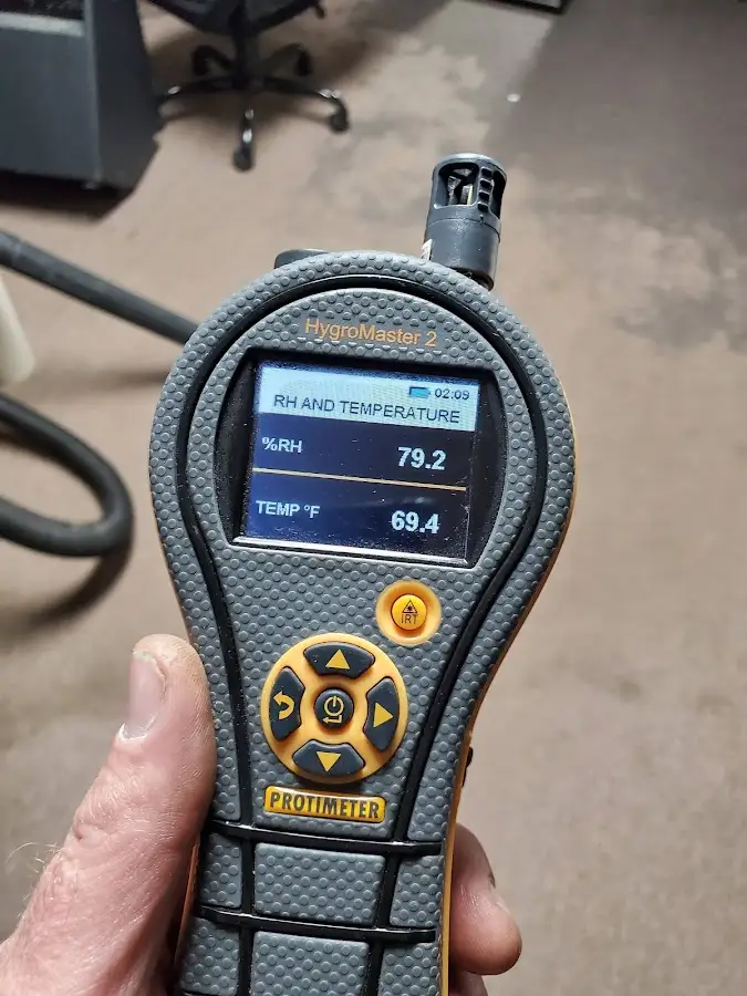 Moisture meter humidity assessment for Fire & Smoke Damage Restoration in Jesup